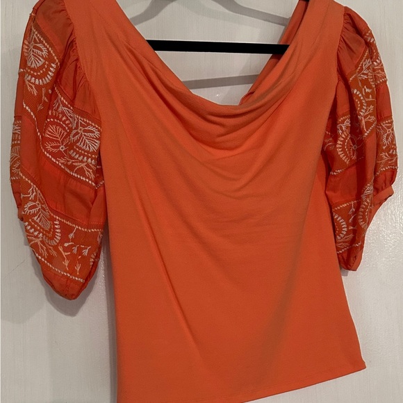 Free People Boho Embroidered Top - Picture 4 of 10